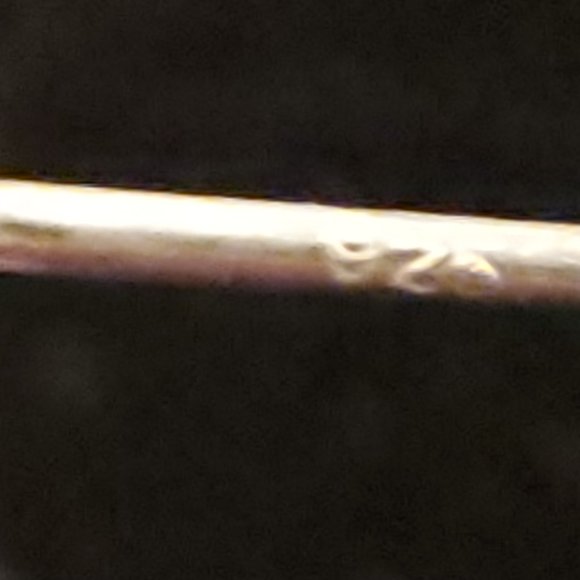 Sterling Silver and Pearl Modernist Earrings - Picture 8 of 10